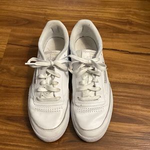 White Reebok Club C85
